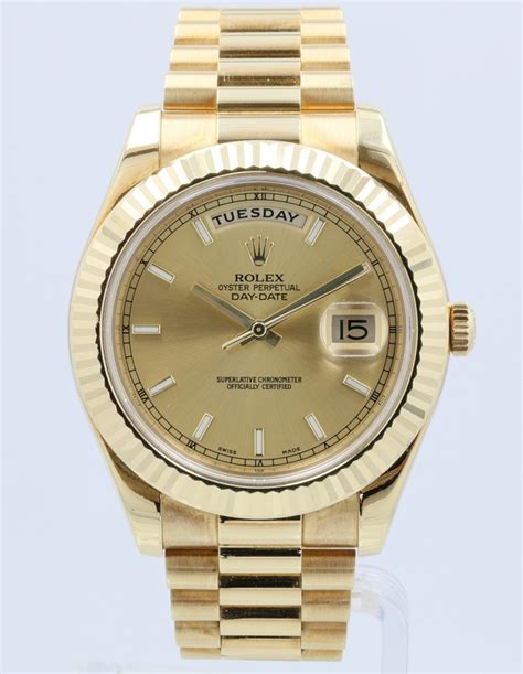 rolex dasy date 2 gold